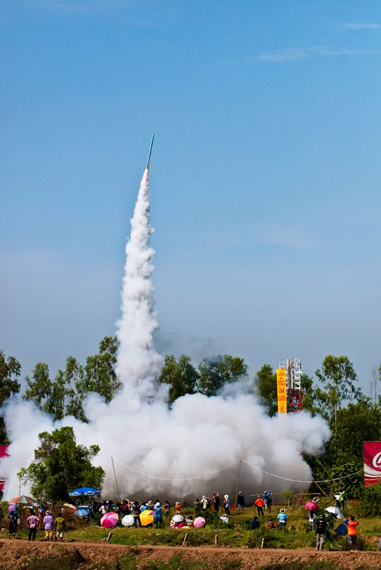 2022 Bun Bung Fai Rocket Festival in Isan promises plenty of sky-high action to watch.