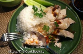 Authentic Thai Recipe for Thai Chicken and Rice