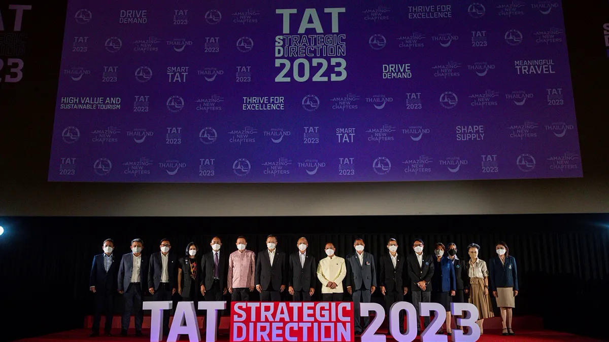 TAT’s marketing plan 2023 to revitalise Thai tourism towards high value and sustainable growth