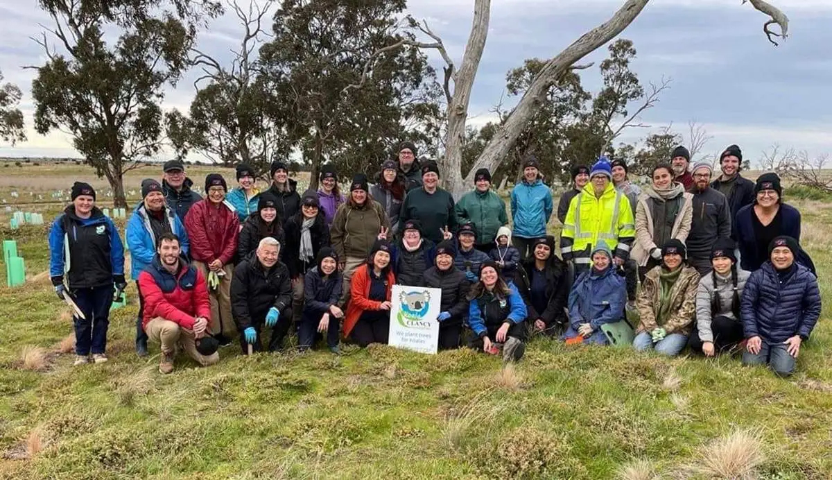 TAT helps plant 1,000 trees on Australia’s National Tree Day, in support of koala protection